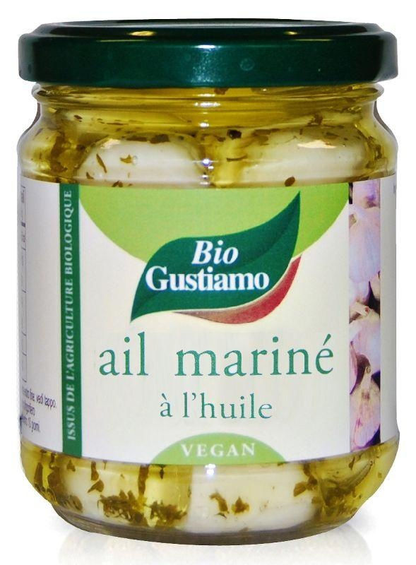 Ail mariné à l'huile 190g Ail mariné à l'huile 190g