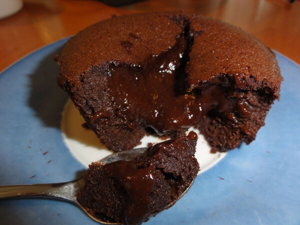 Fondant au Chocolat Sans Gluten